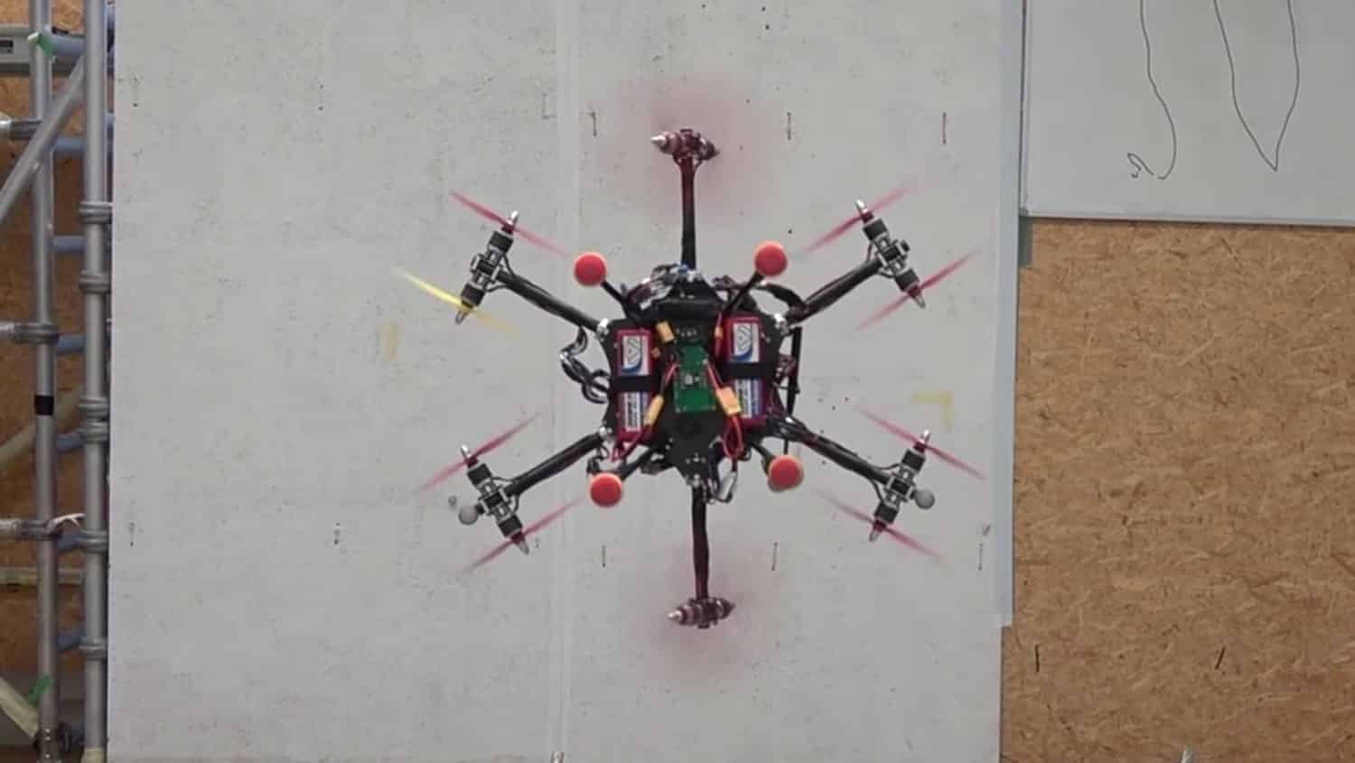 Check out this rotating omnidirectional drone from ETH Zürich