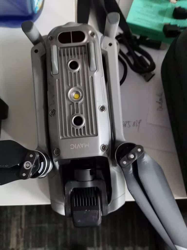FCC filing image for the DJI Mavic Air 2, FCC ID SS3-MA2UE1N1911.