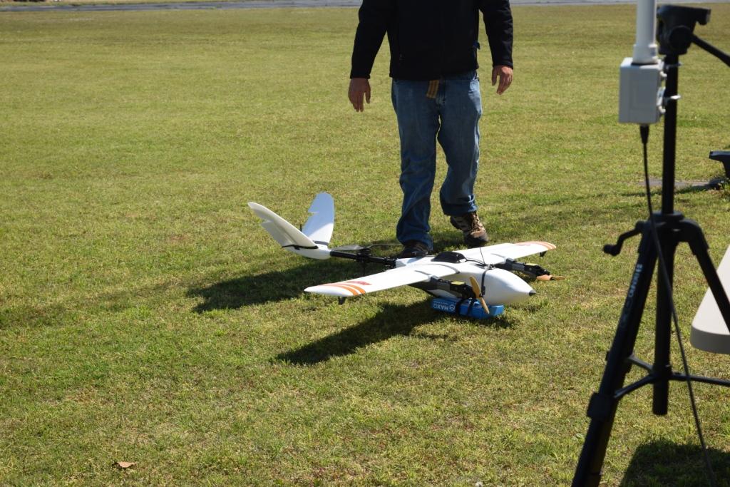 Medical supply drone flight test conducted by OSU's Unmanned Systems Research Institute.