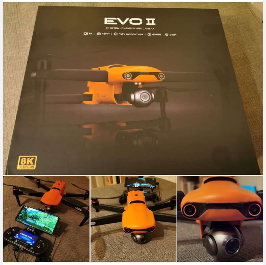 M. Epprecht shared these photos of his EVO II drone on Facebook.