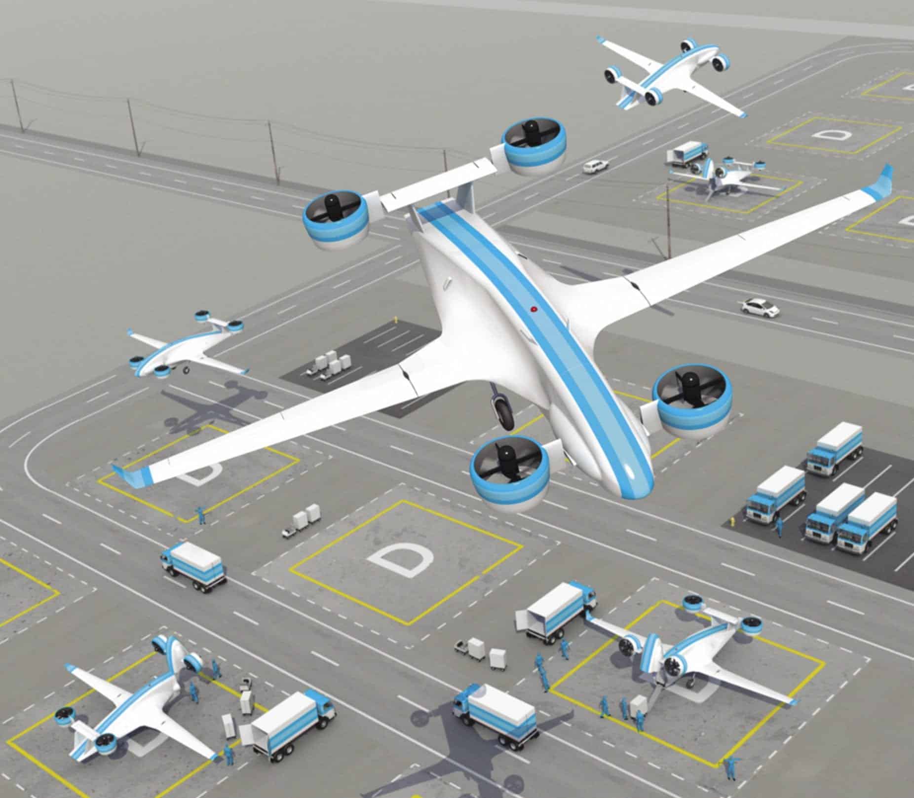 Sabrewing Rhaegal cargo drone, able to lift almost 5,500 pounds (2,500 kilograms) vertically.