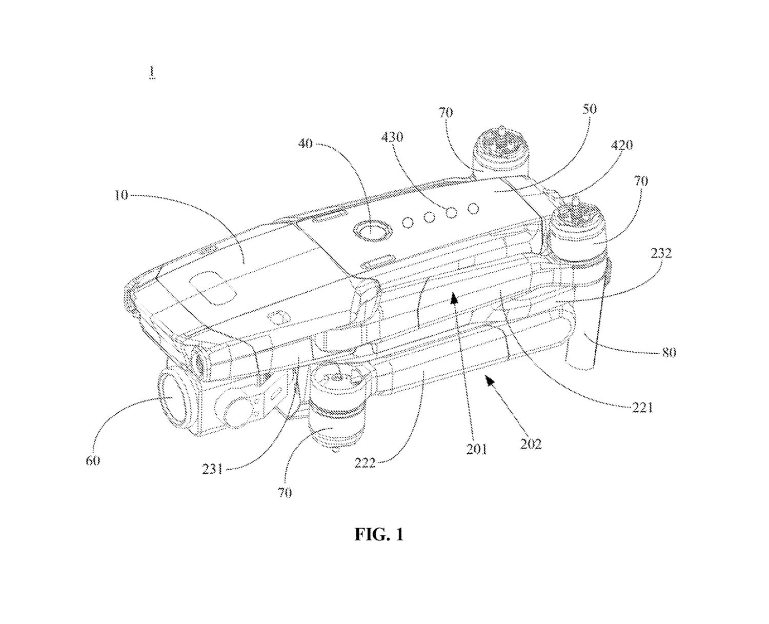 Detail from filing WO2019041174 showing the drive mechanism that rotates an arm.