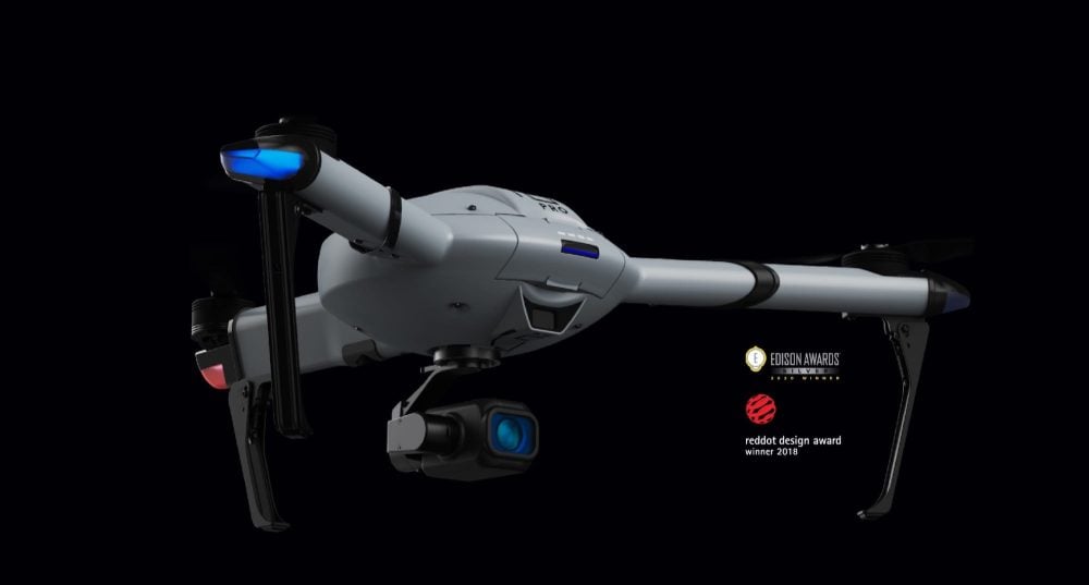 Atlas Dynamics Atlas Pro drone designed for arctic rescue operations in Norway.