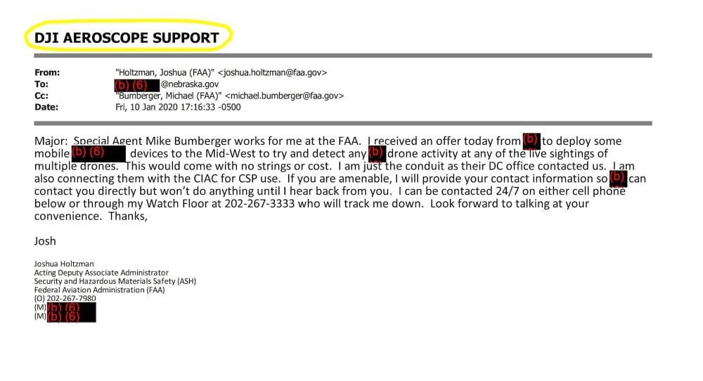 FAA documents provide no answer to Colorado Drone Mystery