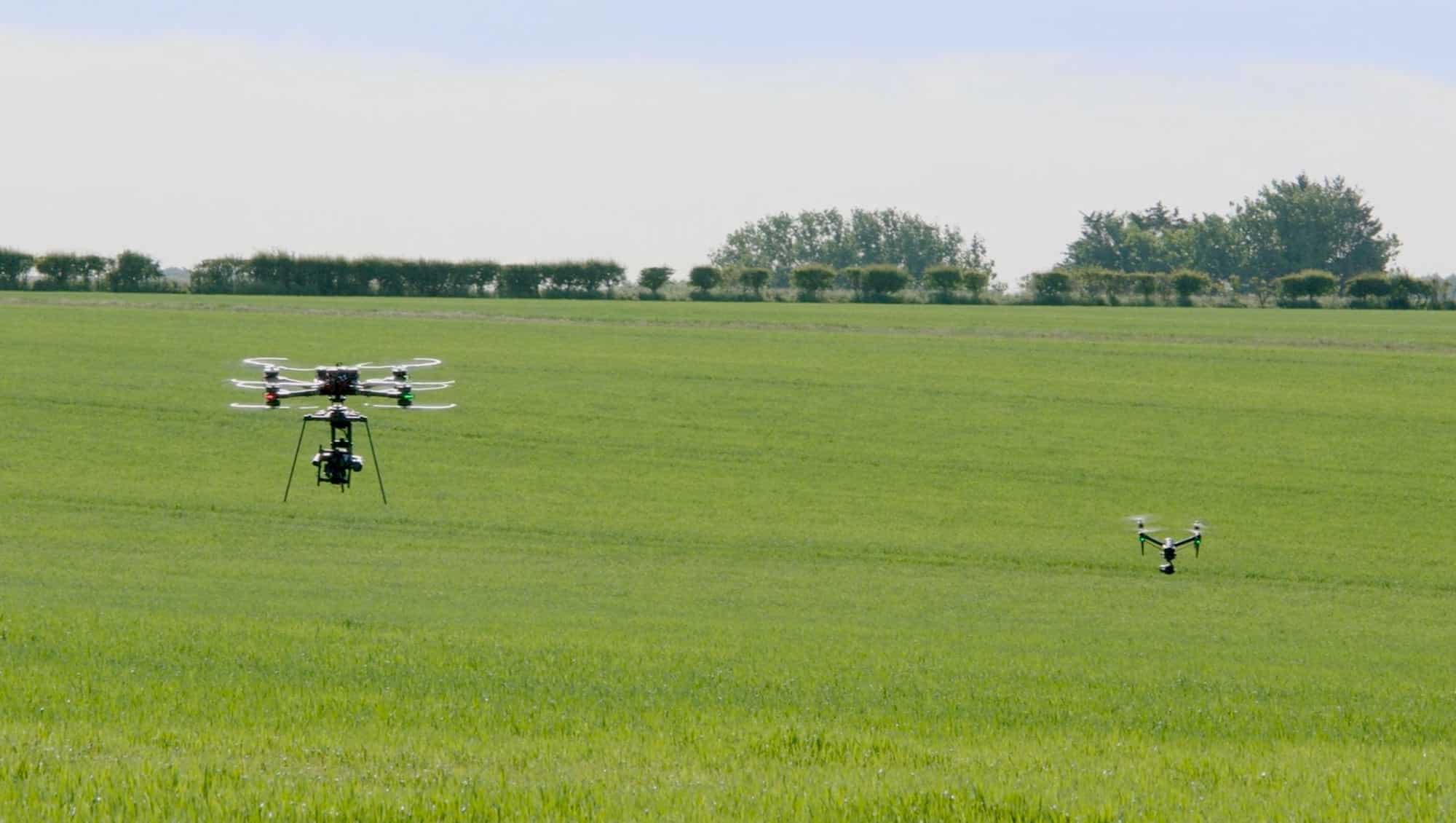 Flying pictures Ultra DJI Inspire drone