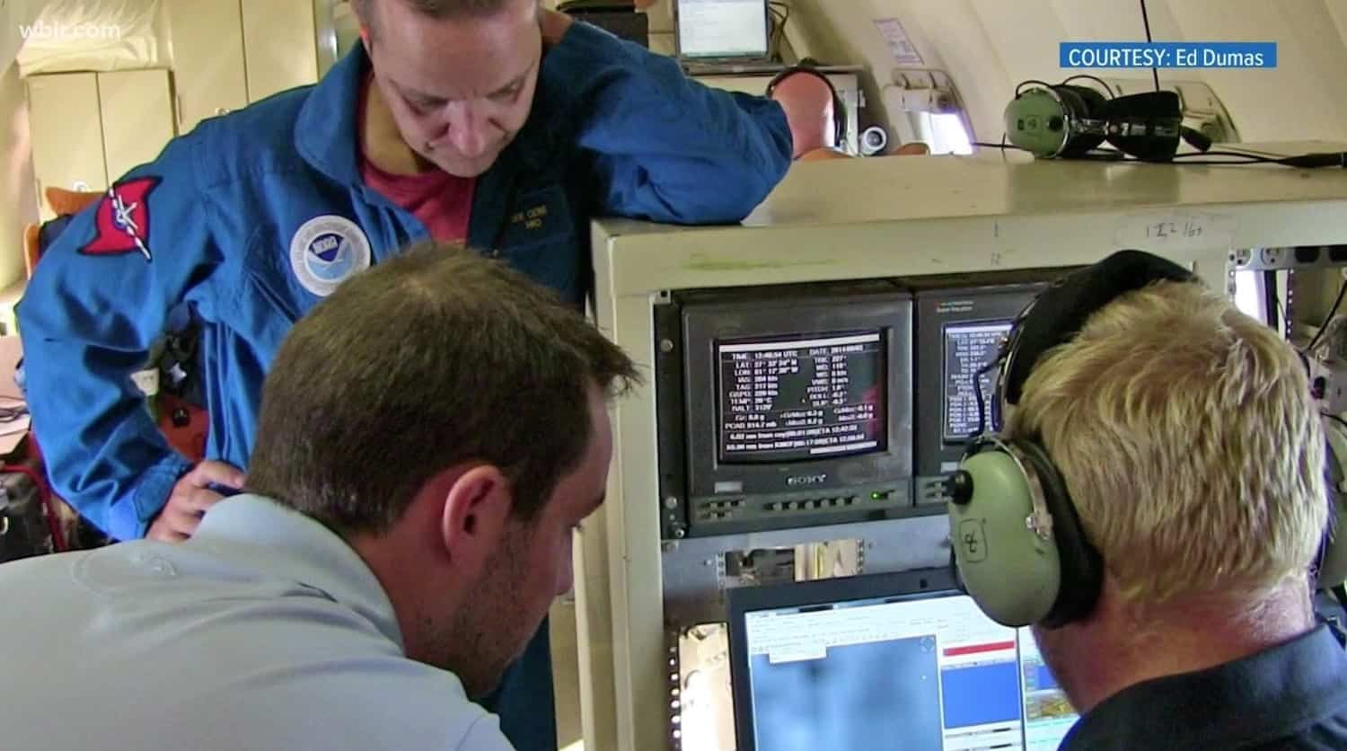 Coyote drone designed to measure wind, pressure, and temperature inside hurricanes.