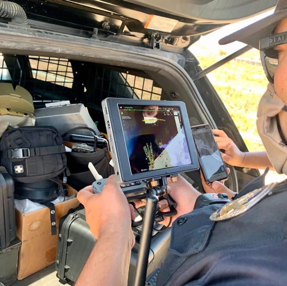 The drone arrest of a stabbing suspect was a first in the history of the Santa Maria Police Department. The unmanned aircraft was used to find the suspect hiding in a riverbed last weekend.