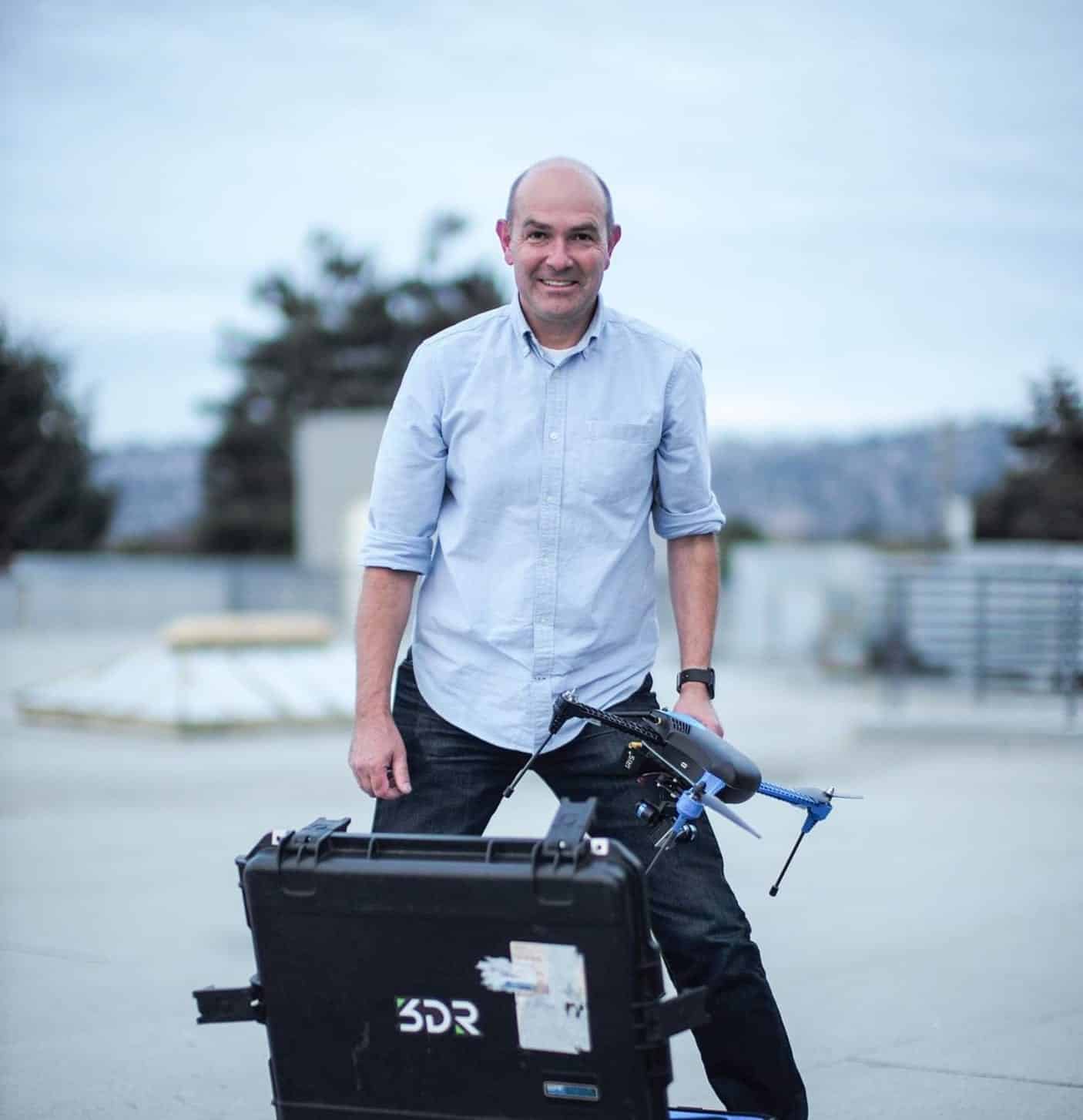 Chris Anderson, CEO and owner of U.S. drone company 3D Robotics.
