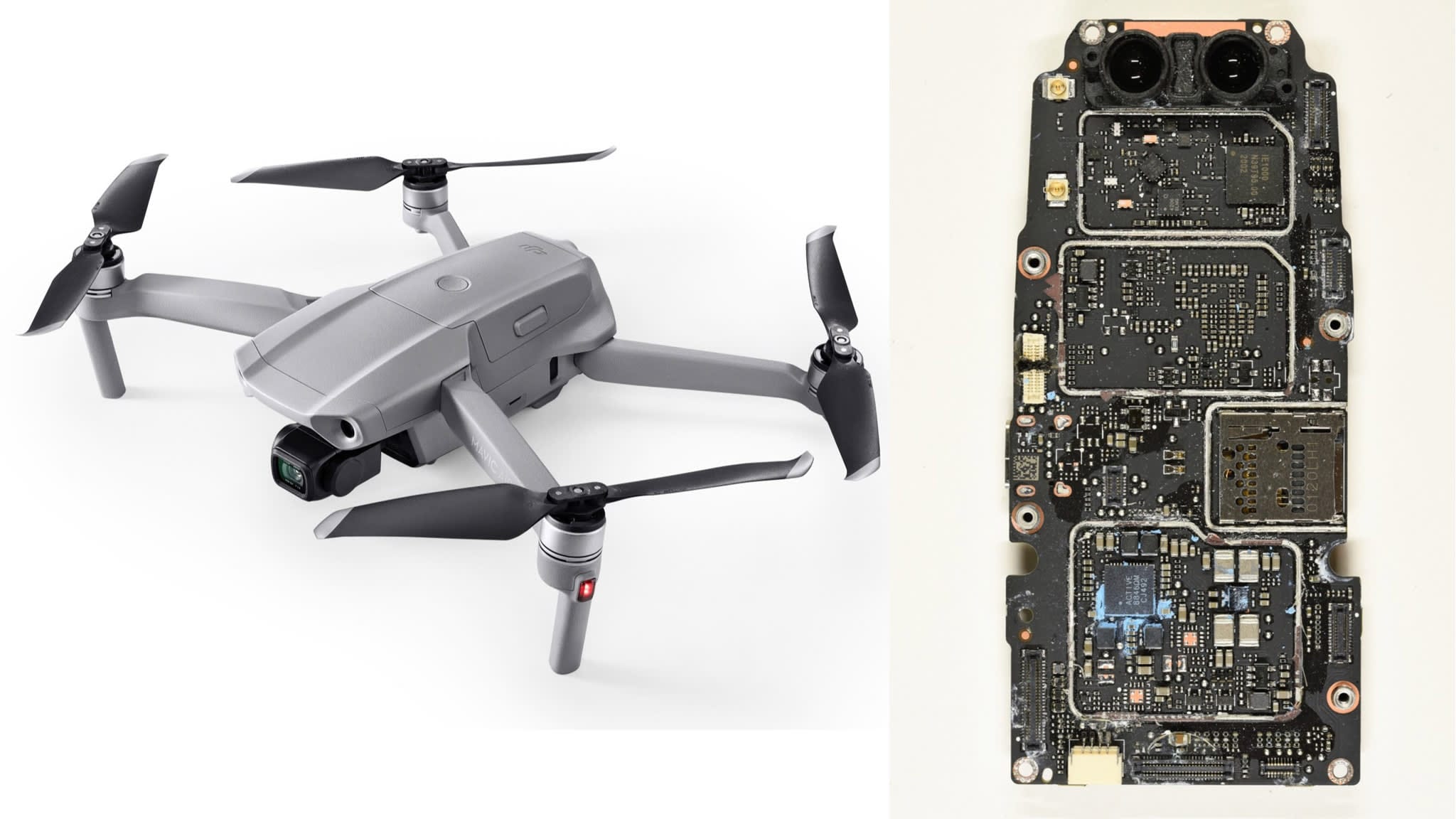 DJI Mavic Air 2 teardown reveals many parts made in the USA
