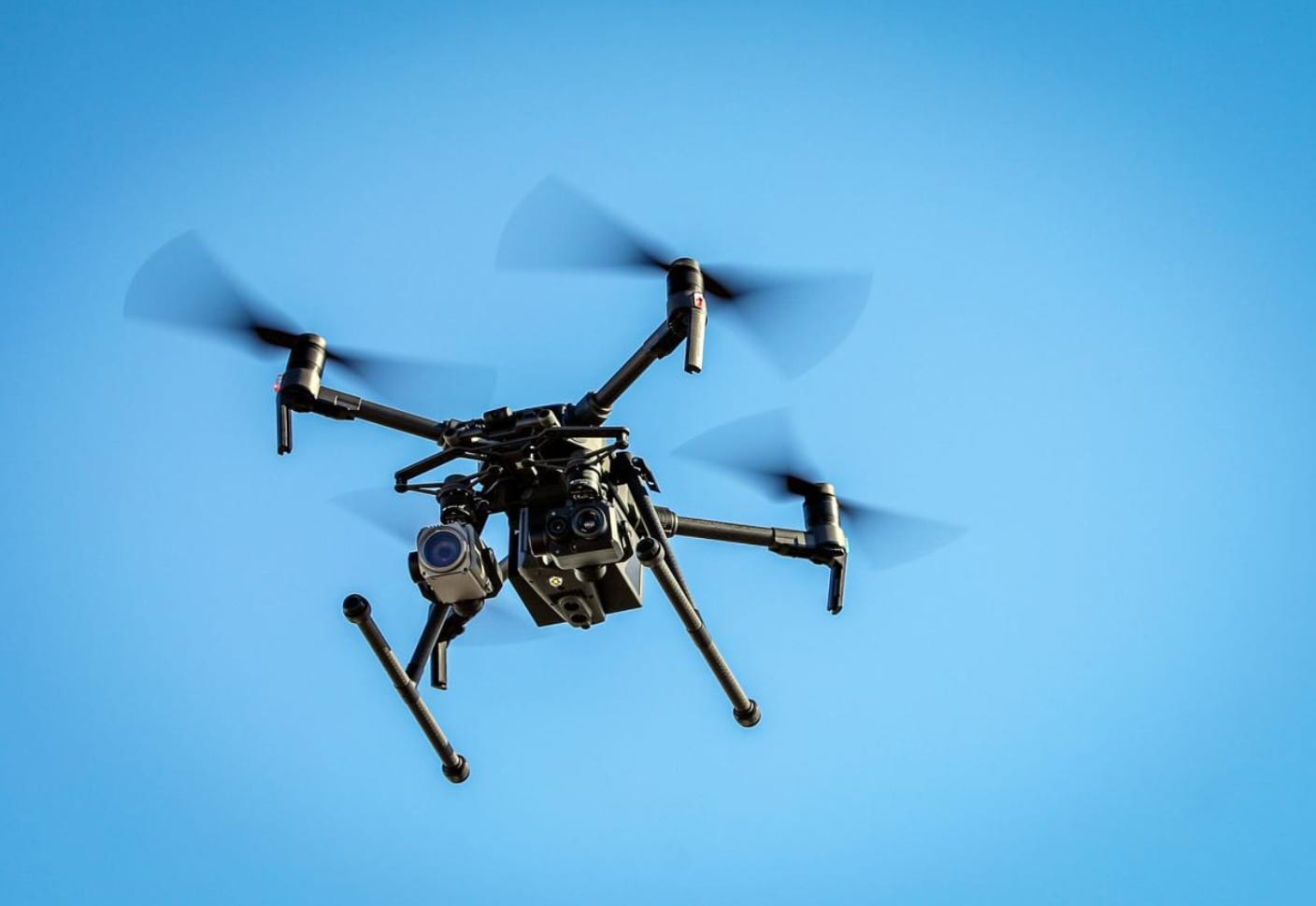 Police drone operation that helped capture a murder suspect hiding in a Rapid Valley creek.