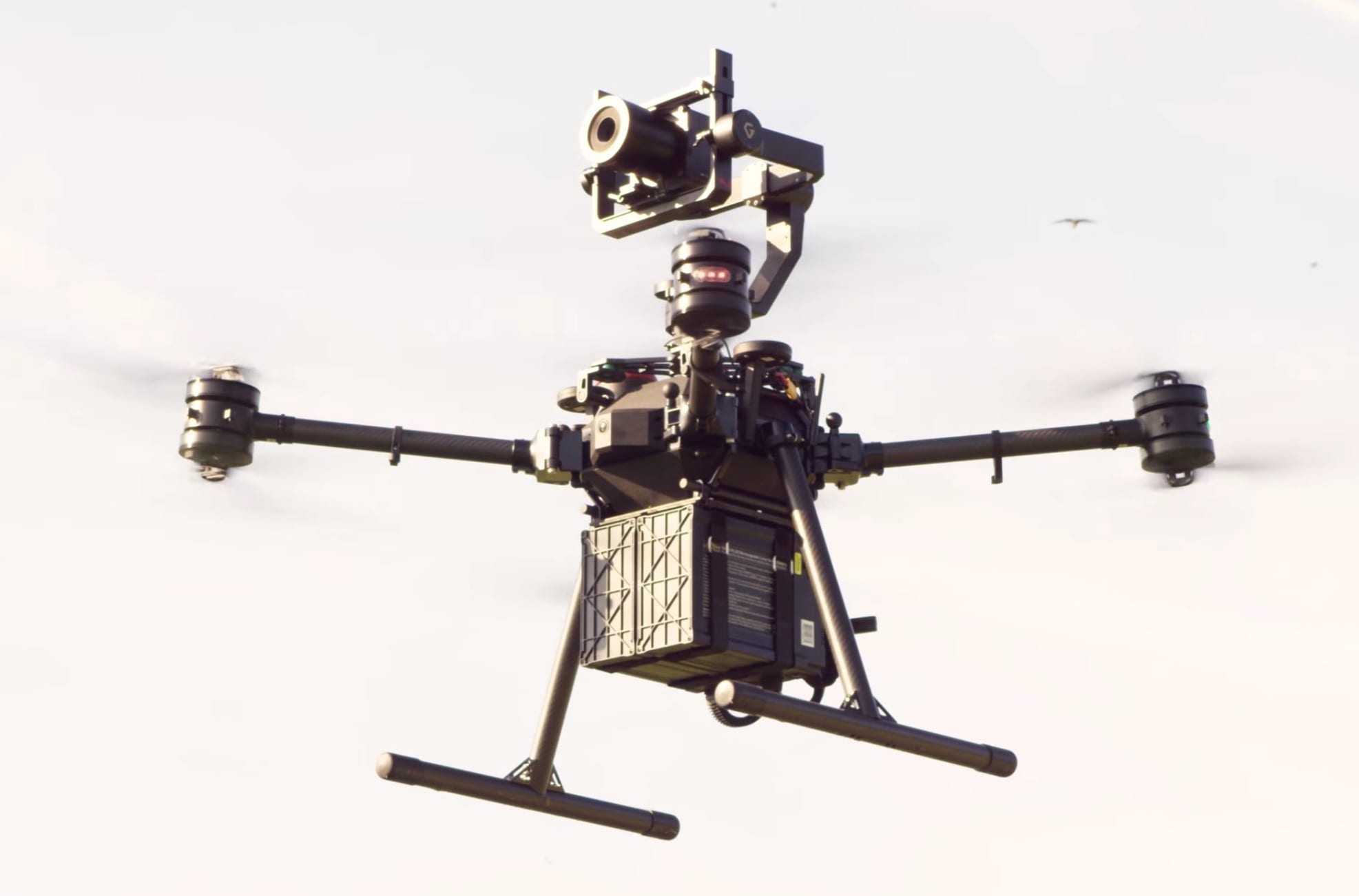 Watts Innovations PRISM drone kit with SKB travel case, EchoSky Mobile, and battery tray.