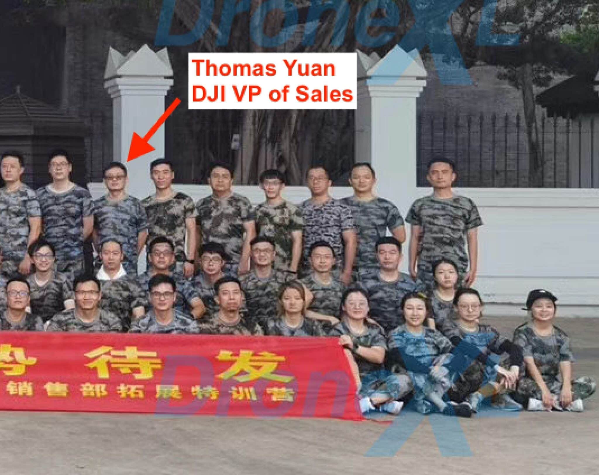 Thomas Yuan - DJI military training required for all employees in China to 'prepare for war'