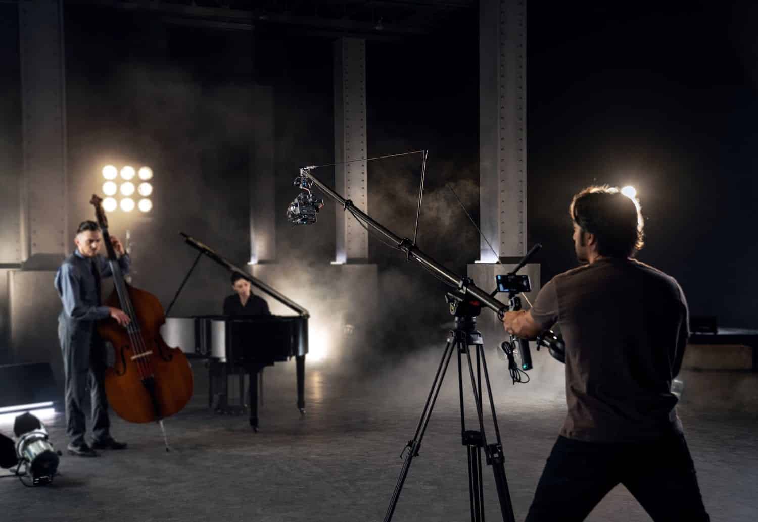 DJI RS 2 three-axis camera gimbal in DJI's official launch gallery.