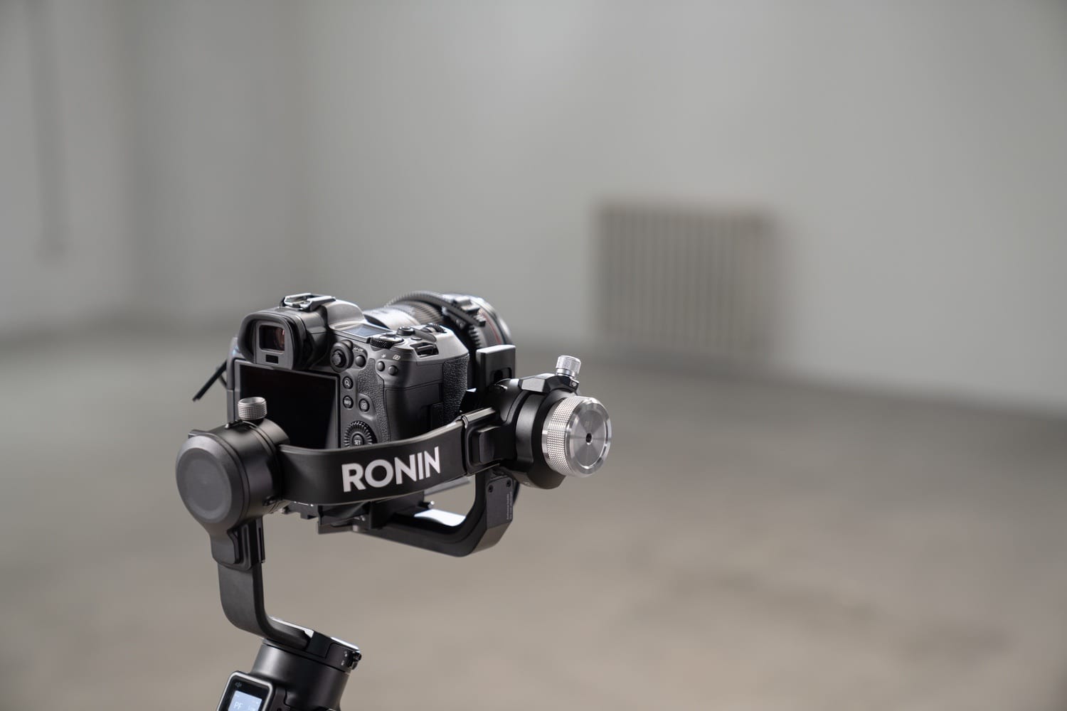 DJI RSC 2 folding camera gimbal in DJI's official launch gallery.