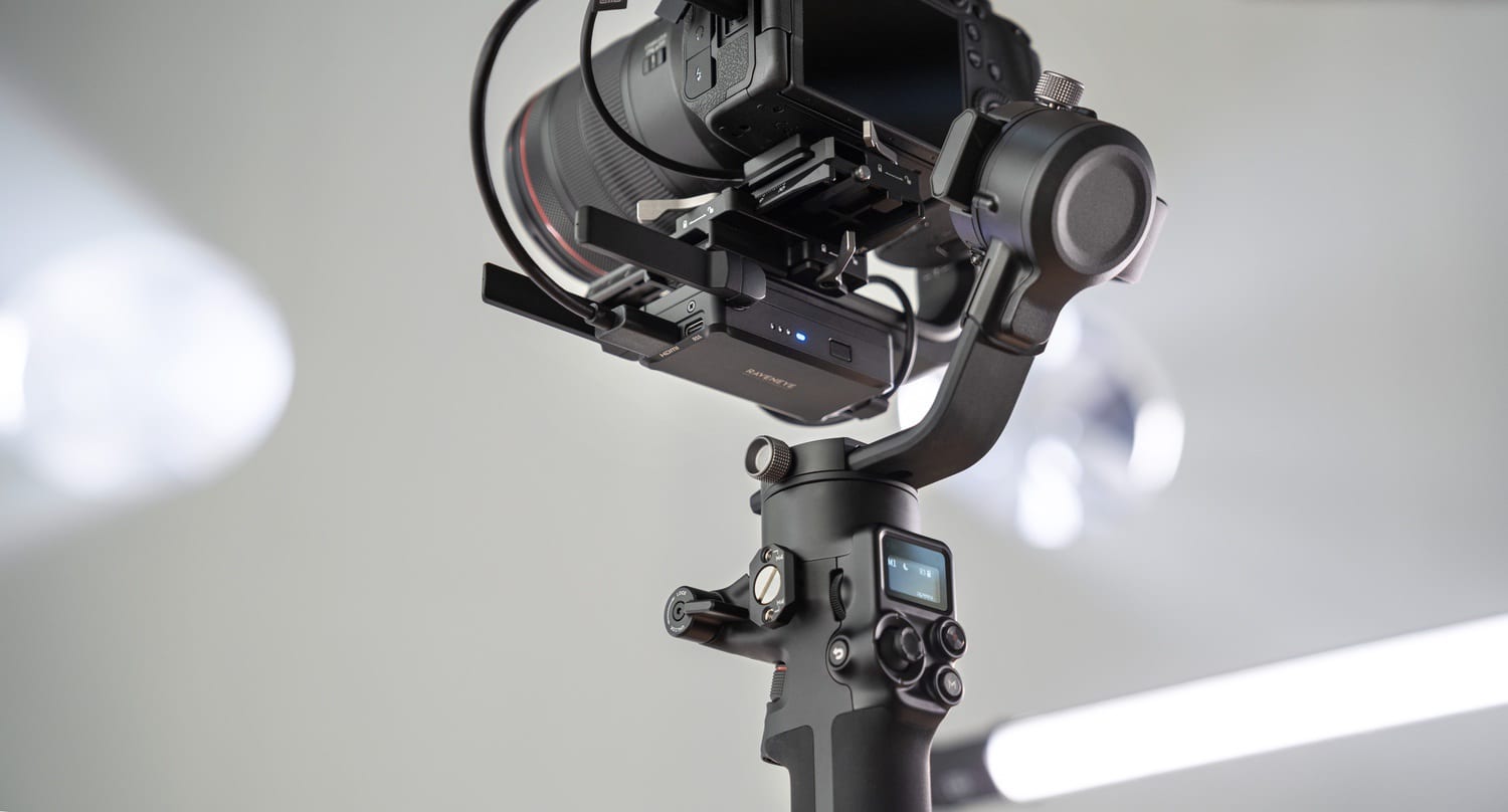 DJI RSC 2 folding camera gimbal in DJI's official launch gallery.