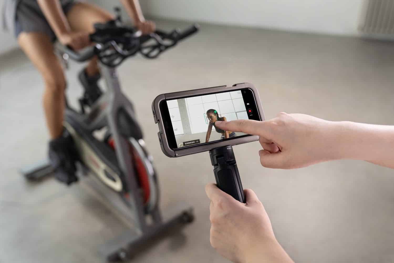 DJI RSC 2 folding camera gimbal in DJI's official launch gallery.