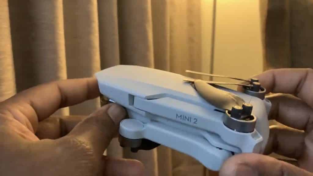 DJI Mini 2 alongside the Mavic Mini, Mavic Air 2, Mavic 2 and Phantom 4 Pro drones.