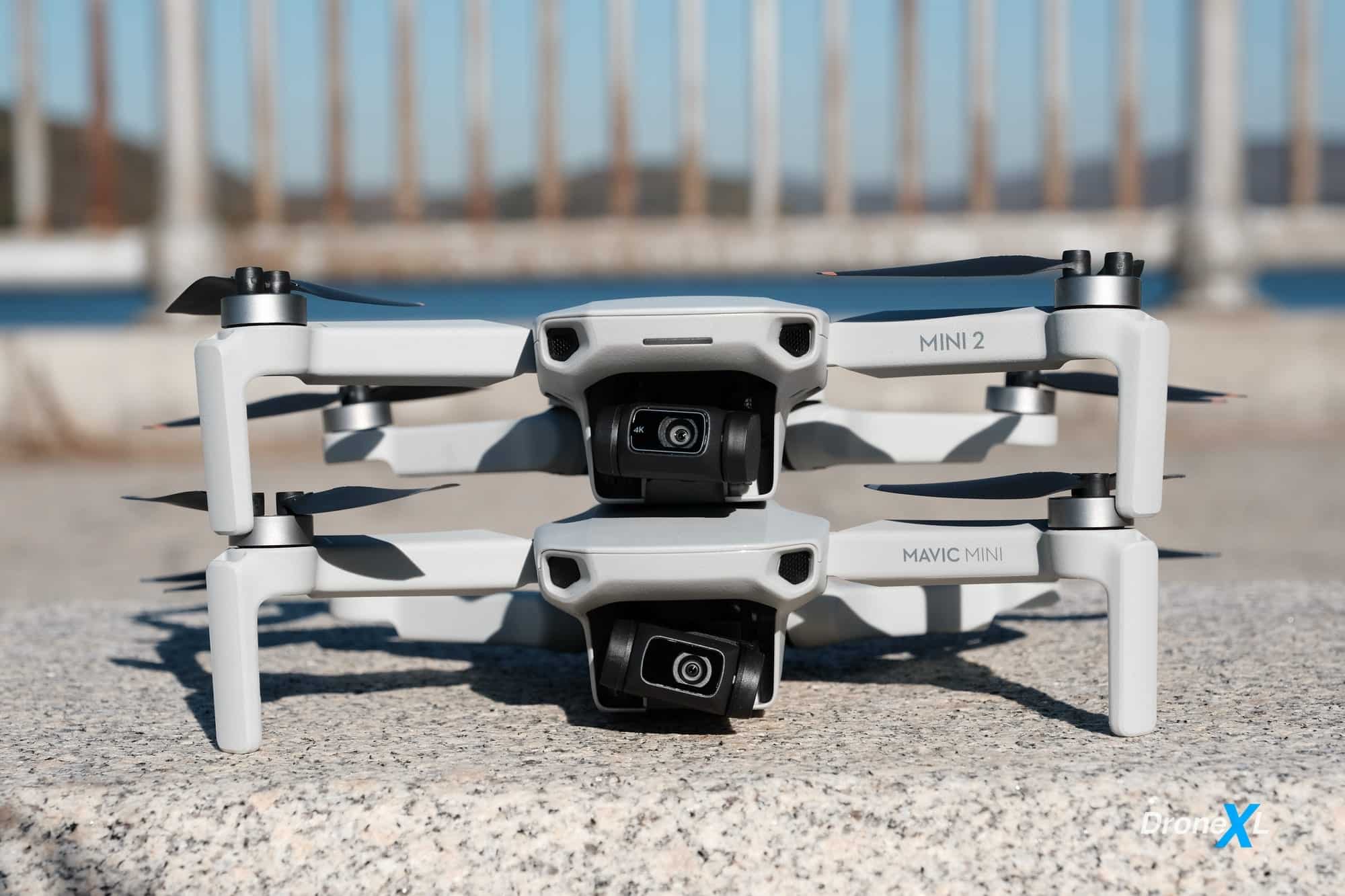 From the outside the DJI Mini 2 looks nearly identical to the original Mavic Mini.