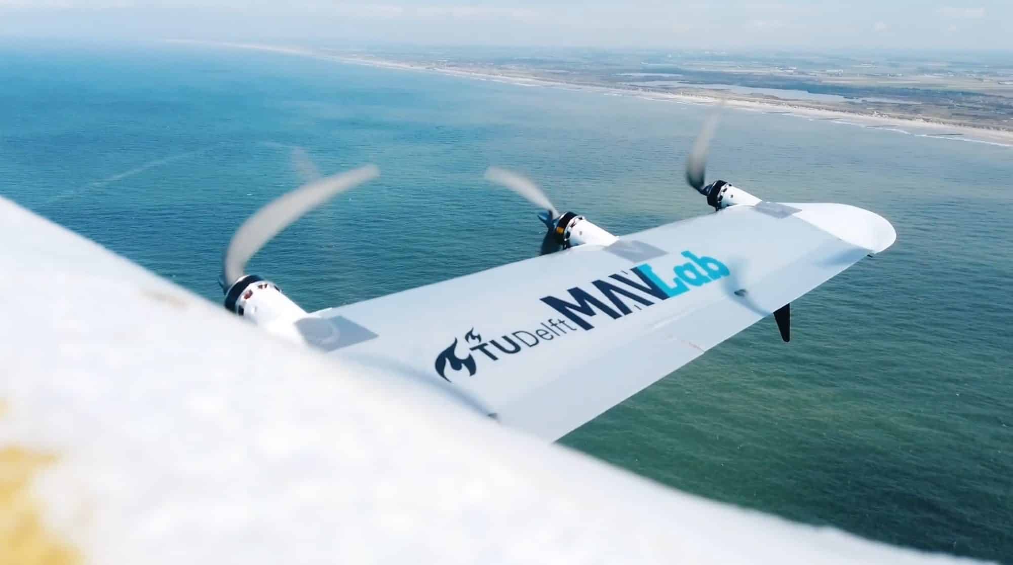NederDrone developed with the Royal Netherlands Navy for maritime reconnaissance and inspection.