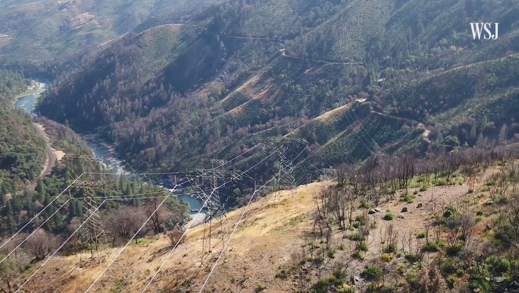 Drone technology used to detect and track wildfires in Australia.