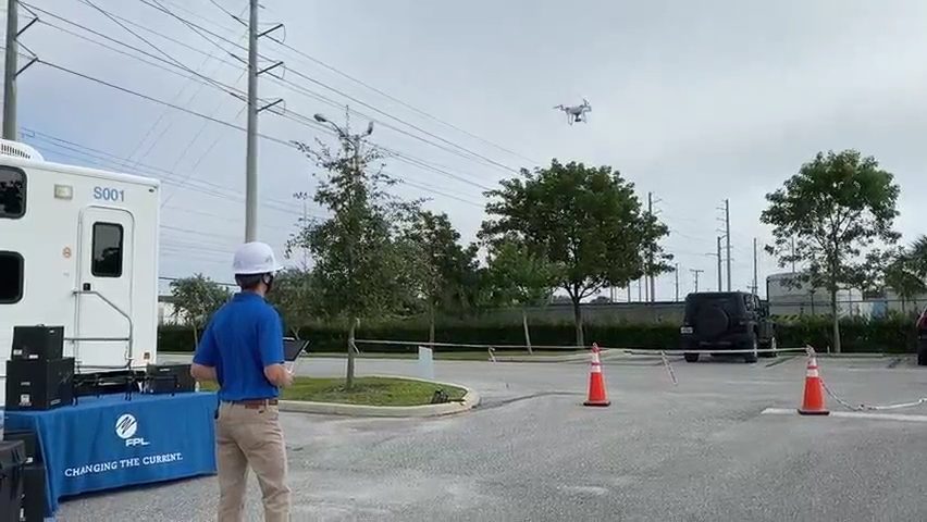 West Palm Beach Lakes High School's new drone program, photographed by The Palm Beach Post.
