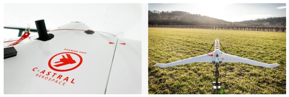 C-Astral fixed-wing drone from the range distributed by Skytools.