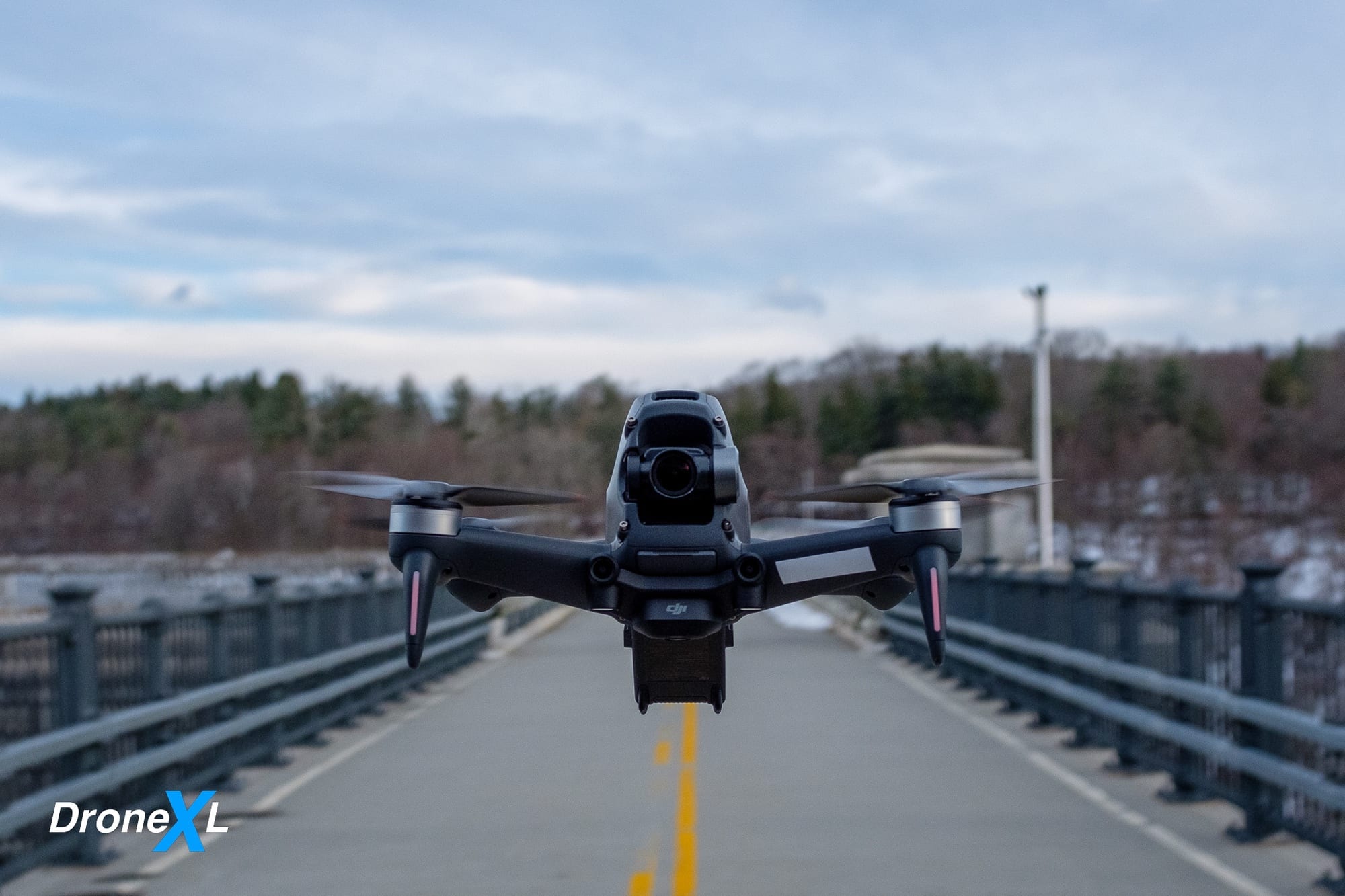 DJI FPV drone, which shoots 4K 60fps video with a D-Cinelike color profile.