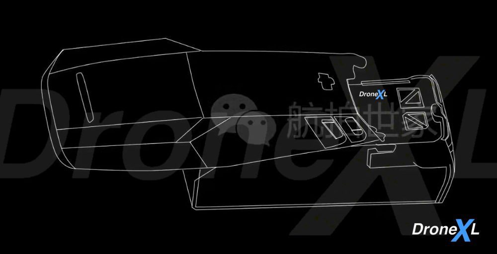Detailed DJI Mavic 3 drawings - Air 2S possibly gets a 1-inch sensor