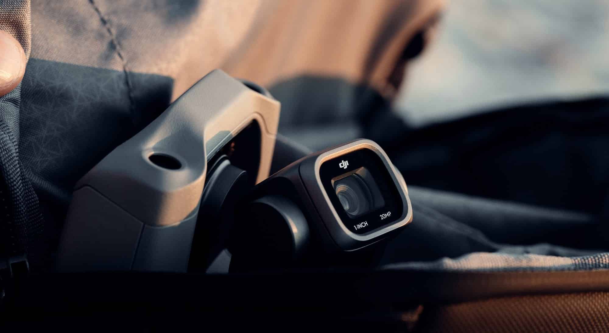 The DJI Air 2S with its one-inch image sensor and gimbal camera.