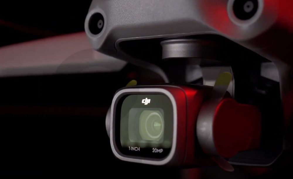 The obstacle avoidance sensors added to the top of the Air 2S airframe.