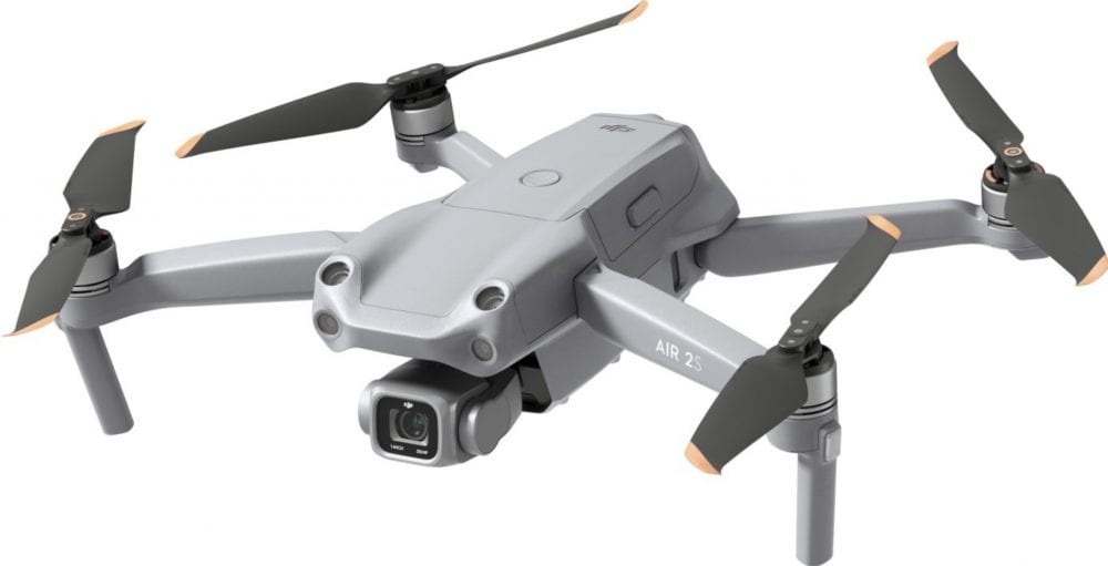 DJI Air 2S seen from another angle in the unwatermarked leak.