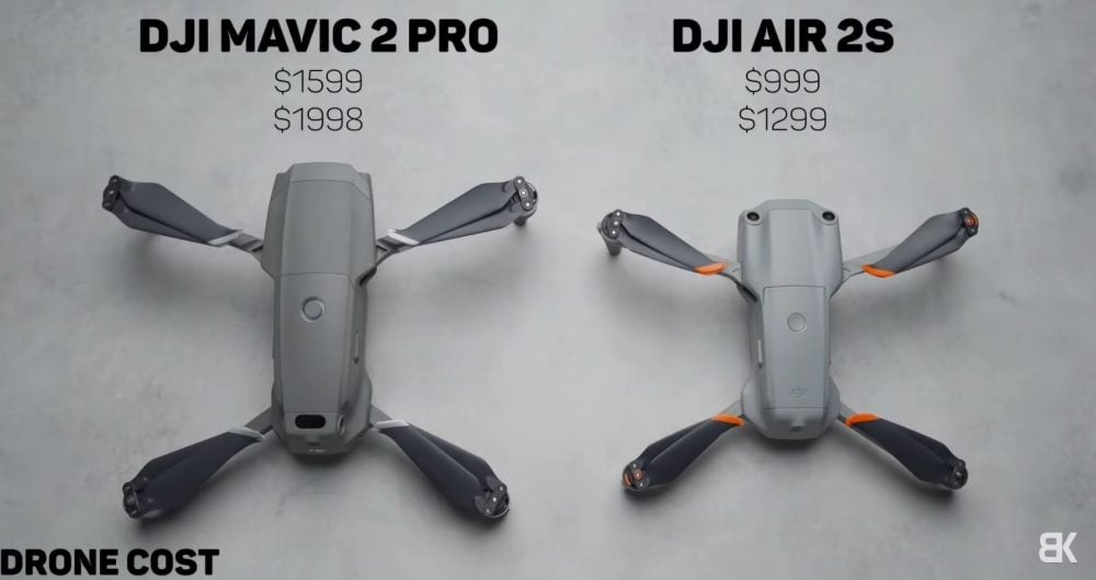 Video transmission comparison pitting OcuSync 3.0 against the older OcuSync 2.0.