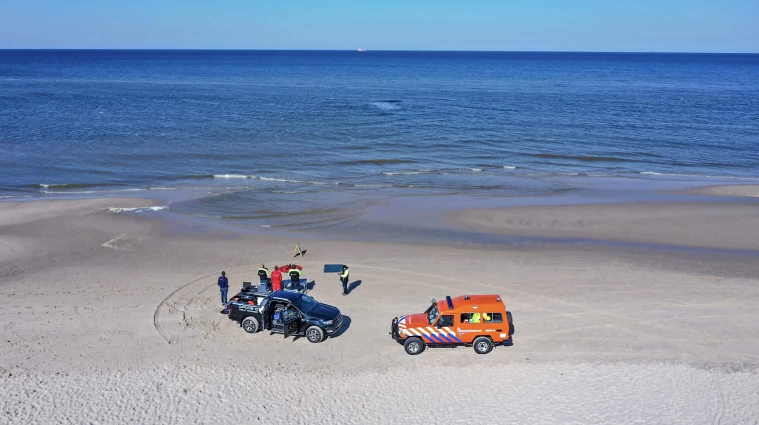 Dutch coastguard uses drones to locate rip currents and keep swimmers safe