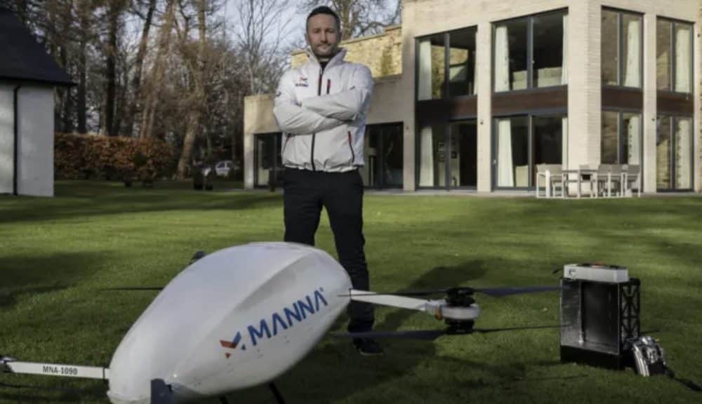 Startup Manna raises funds for drone deliveries in the UK
