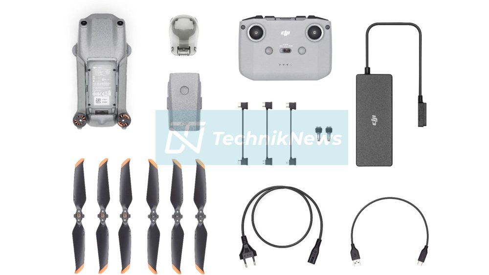 Accessory lineup included in the leaked DJI Air 2S Fly More Combo images.