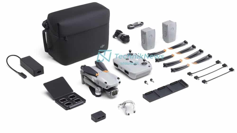 Leaked render showing the underside of the DJI Air 2S and its sensors.