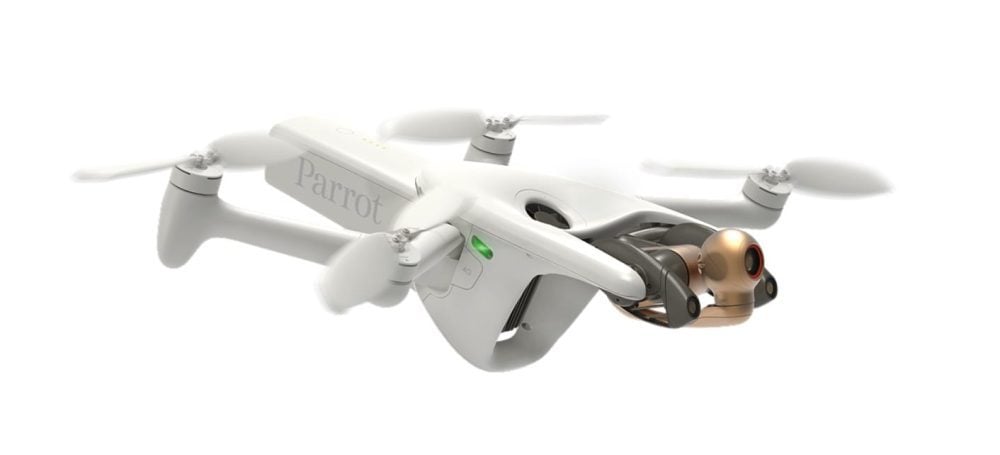 The Anafi AI, the first drone to use 4G as its primary data link.