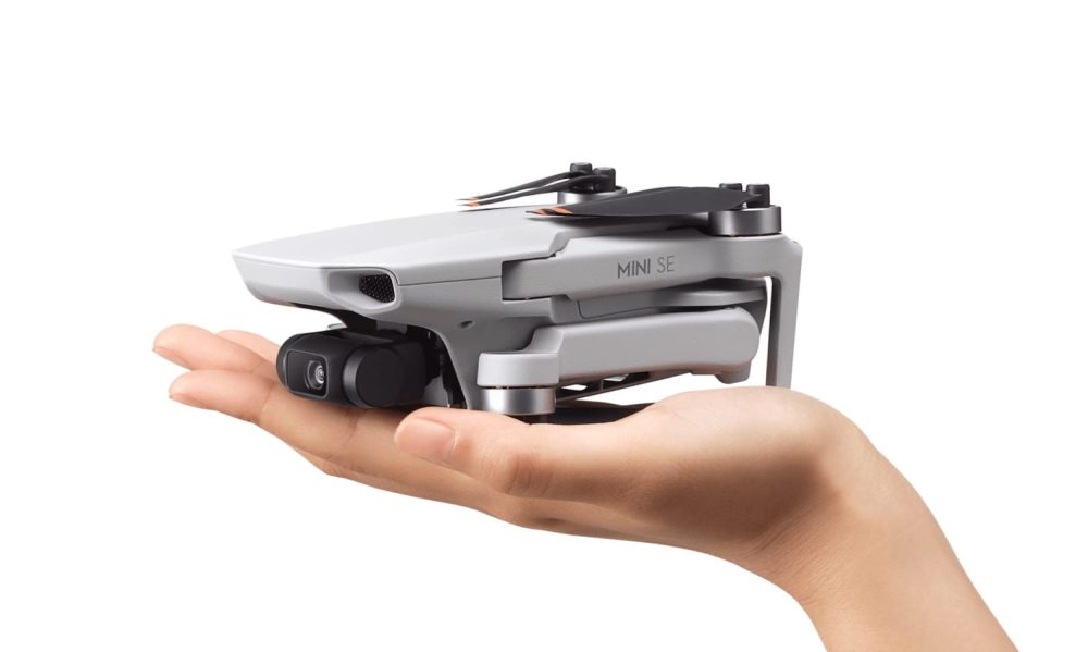DJI Mini SE already shown on the DJI Brasil website