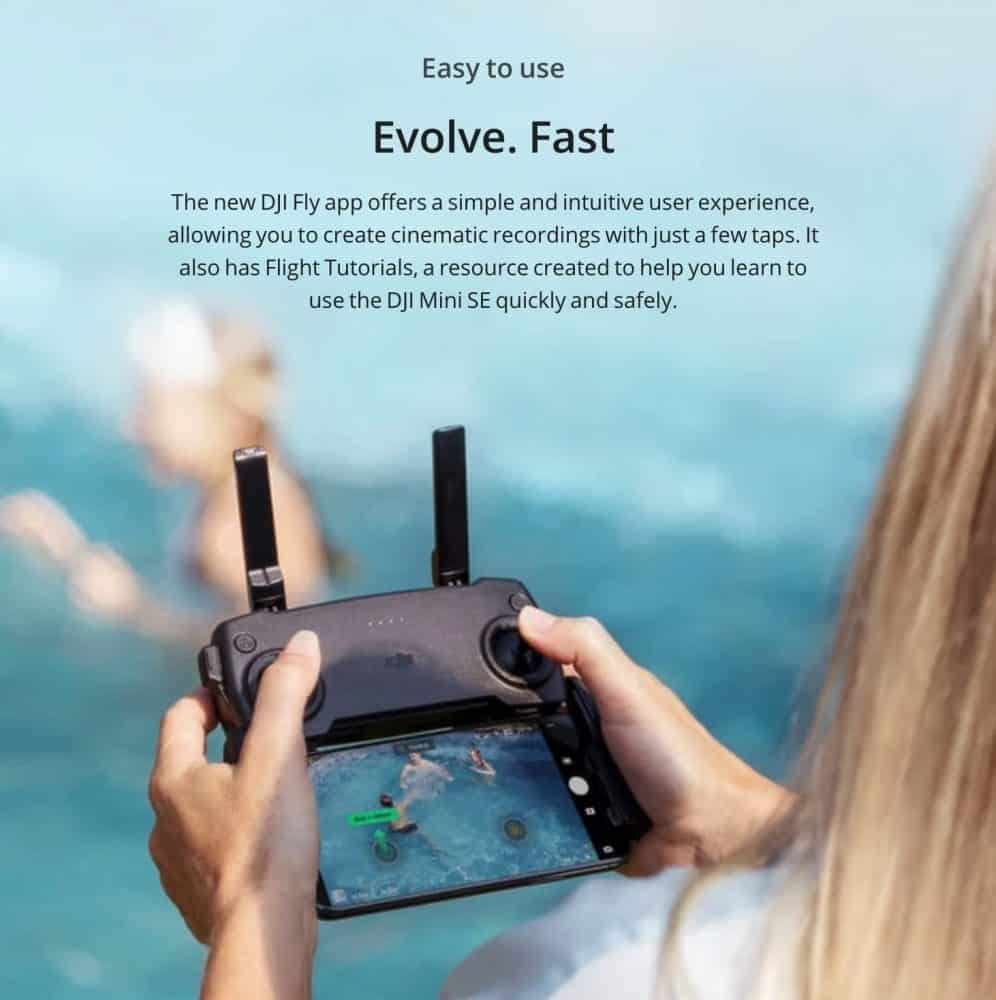 DJI Mini SE remote controller