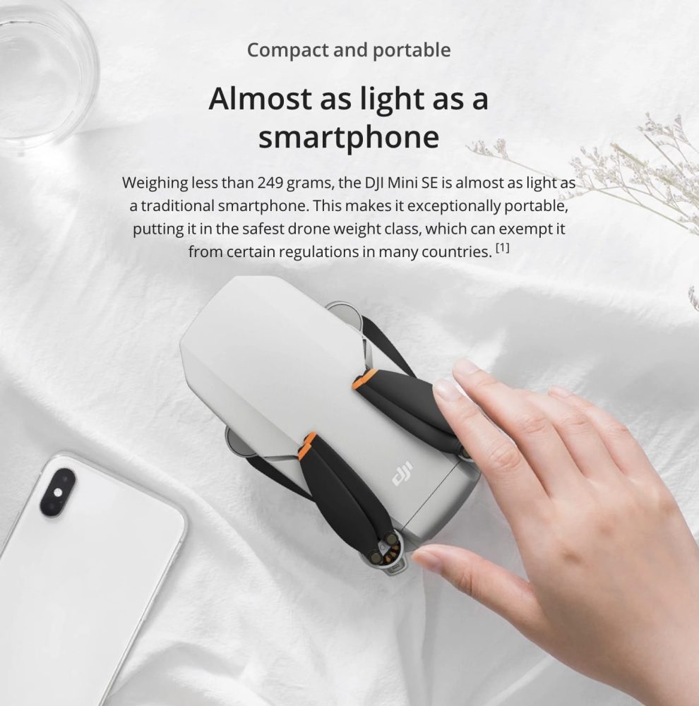 dji mini se specs
