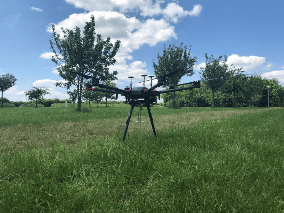 German researchers have developed a rescue drone that can recognize calls for help from people on the ground and link a position to it.