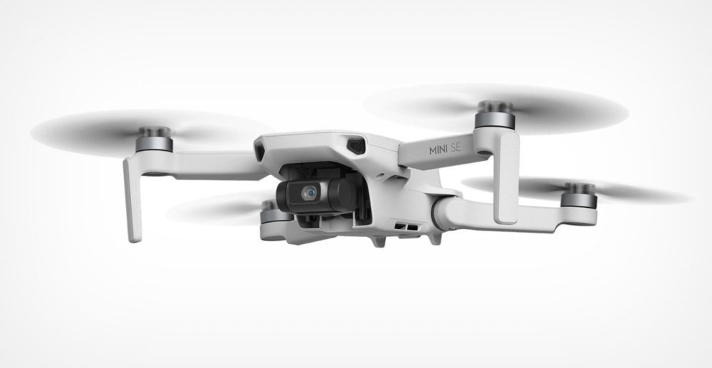 The DJI Mini SE, which puts Mavic Mini internals into a Mini 2 body.