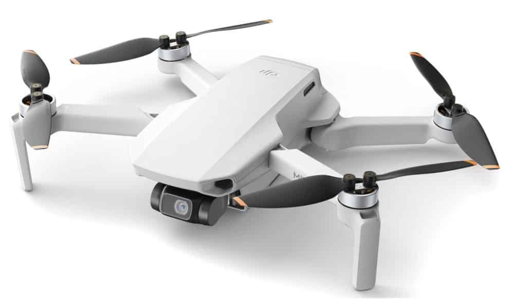 The DJI Mini SE with its propeller guards, sold for $300 at US resellers.