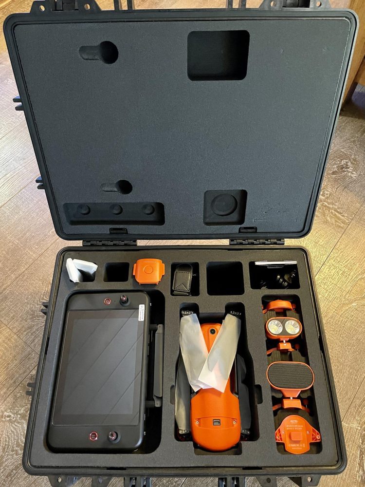 Autel Robotics EVO II Pro Enterprise drone unboxed