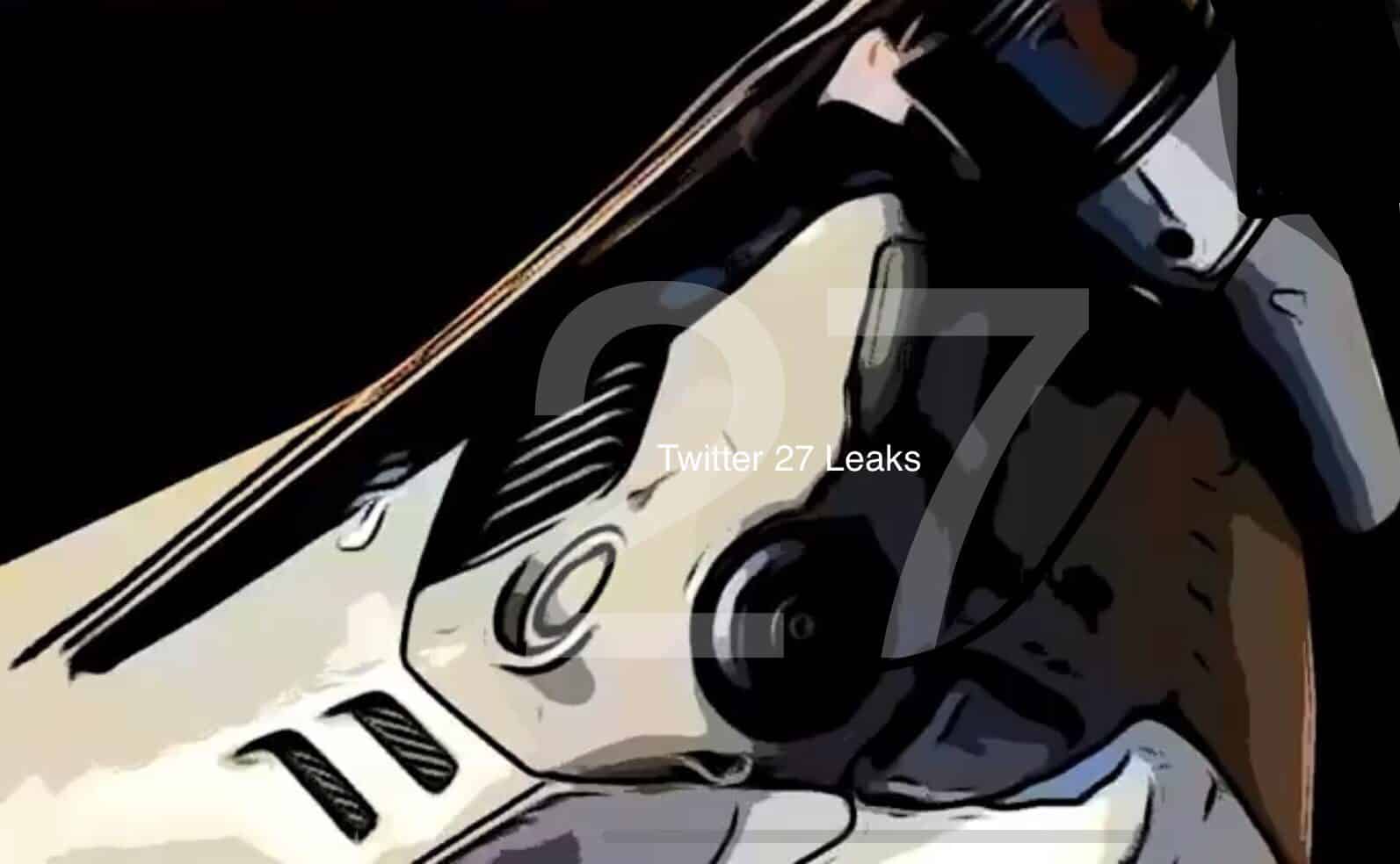 Stylised leak graphic of a folded drone arm with motor and propeller.