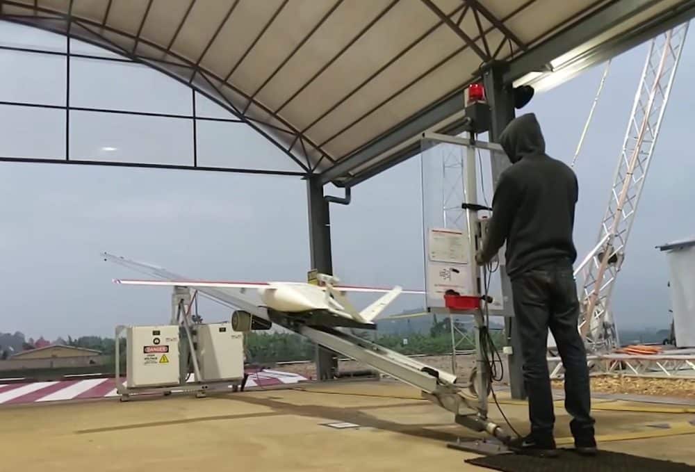 Zipline distribution center serving Ghana's Western North Region.