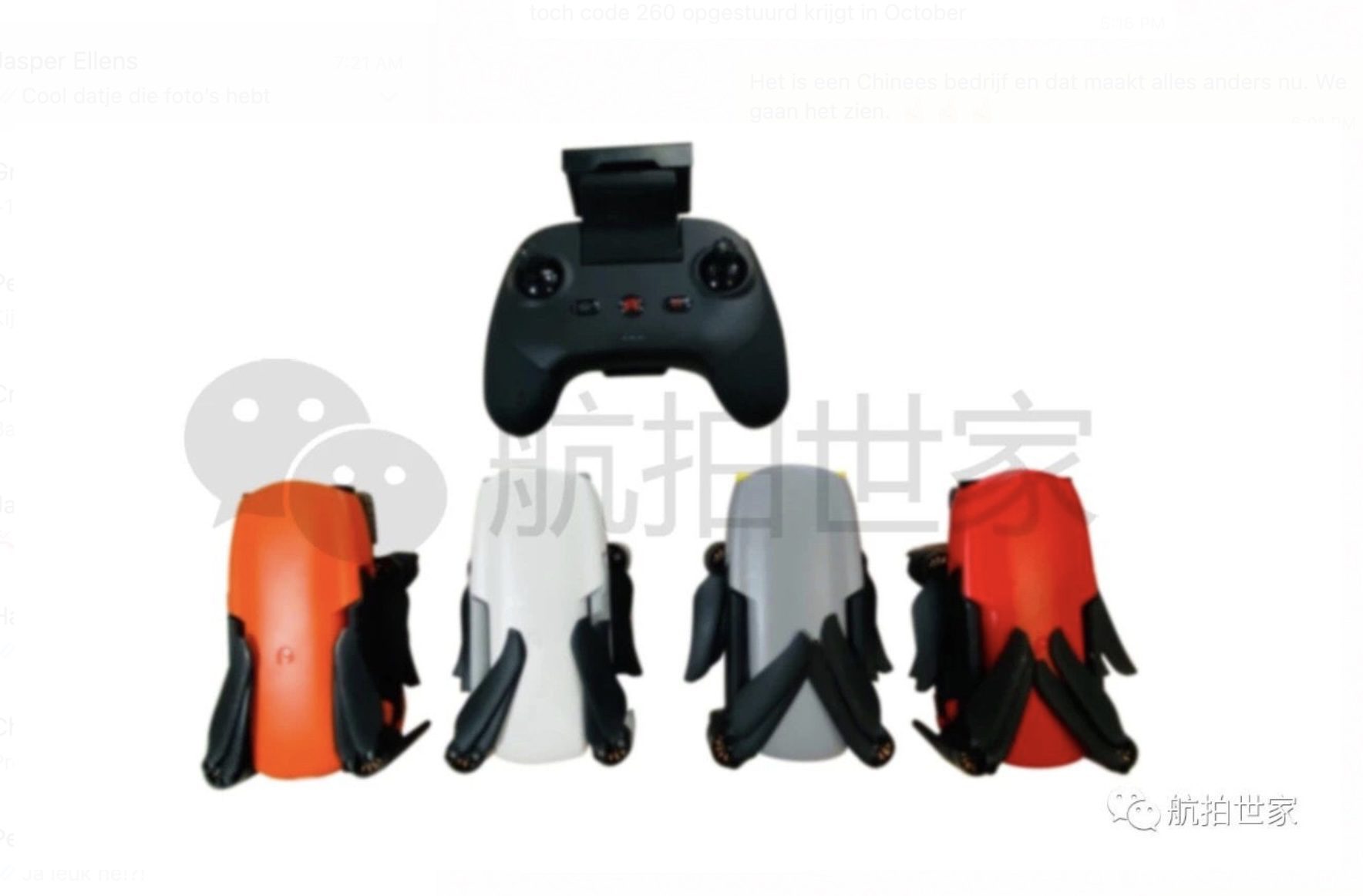 Leaked photo of the Autel Nano mini drone from Autel Robotics.