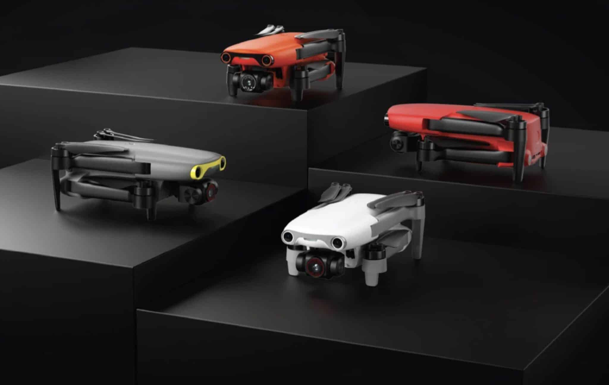Autel EVO Nano+ and its 50 MP camera shown in the launch presentation.
