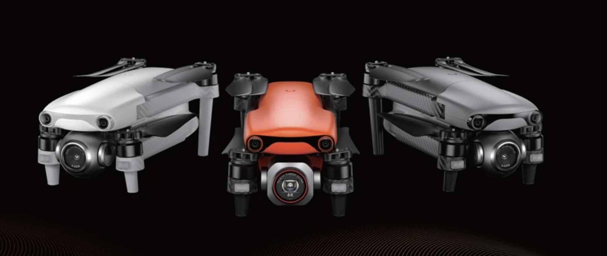 Autel EVO Lite+ and its 1-inch sensor camera introduced at the announcement.