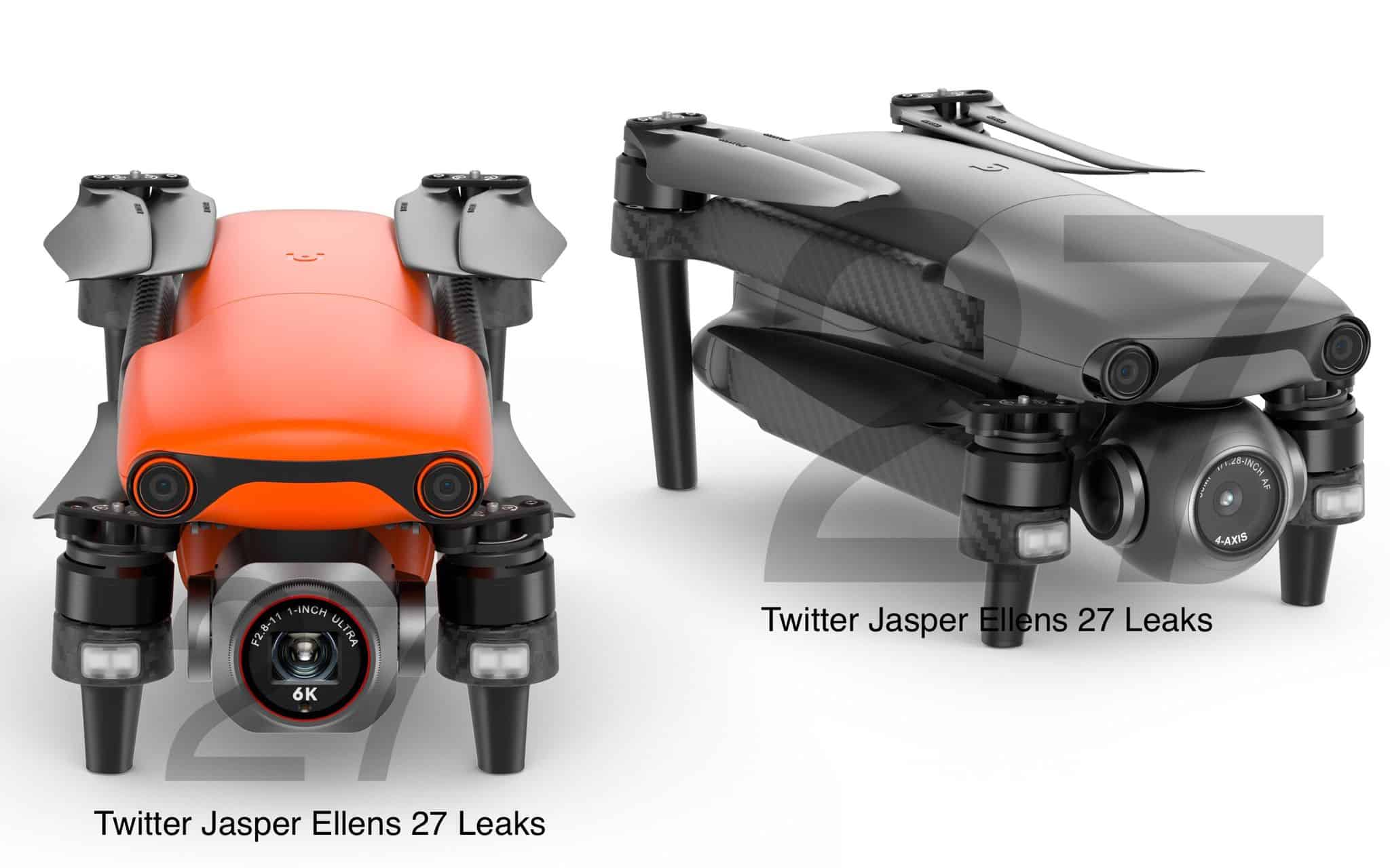 Leaked photo of the Autel Lite shared by Jasper Ellens before the September 28 release.